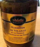 Mängden socker i Marmiton de volaille et sa fondue d oignons et figues