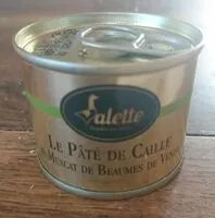 Mängden socker i Le pâté de caille au muscat de beaumes de Venise