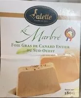 Mängden socker i Foie gras de canard entier