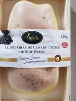 Mängden socker i Le foie gras de canard entier du sud ouest