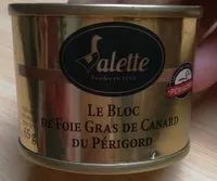 Mängden socker i Foie gras de canard du Périgord