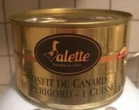 Mängden socker i Confit de canard du Périgord