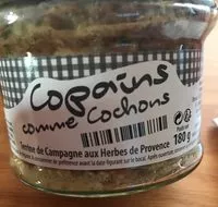 Mängden socker i Copains comme cochons