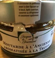 Mängden socker i Moutarde à l'ancienne aromatisée à la truffe Jacques le Gourmand