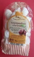 Mängden socker i Gourmandises à la griotte