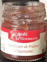 Mängden socker i Confiture de fraises d’aquitaine