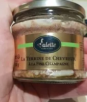 Mängden socker i Terrine de chevreuil à la fine Champagne