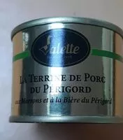 Mängden socker i La terrine de porc du périgord