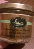 Mängden socker i La terrines de campagne