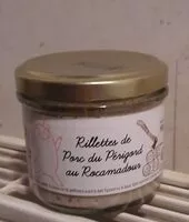 Mängden socker i Rillettes de porc du perigord
