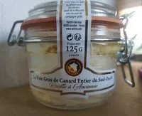 Mängden socker i Foie gras de canard entier