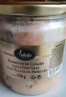 Mängden socker i Marmiton de canard