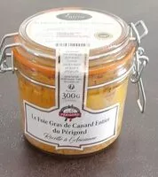 Mängden socker i Foie gras de canard entier