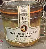 Mängden socker i Foie gras de canard entier du Sud-Ouest