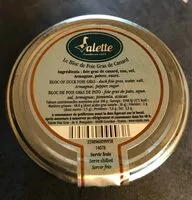 Mängden socker i Le bloc de foie gras de canard