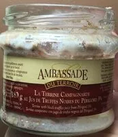 Mängden socker i La terrine campagnarde au jus de truffes noires du Périgord 3%