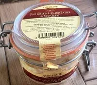 Mängden socker i Fois gras de canard entier du sud-ouest