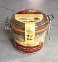 Mängden socker i Foie gras de canard entier du Sud-Ouest au vin de paille