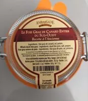 Mängden socker i Foie Gras Ambassade