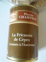 Mängden socker i Fricassee de cèpes à l ancienne