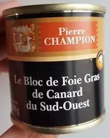 Mängden socker i Bloc de foie gras de canard du Sud Ouest