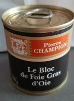 Mängden socker i Le bloc de foie gras d'oie