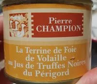 Mängden socker i Terrine de foie de volaille au jus de truffes noires du Périgord