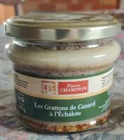 Mängden socker i Les Grattons de Canard à l'Échalote