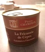 Mängden socker i La fricassée de Cépes