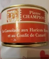 Mängden socker i Cassolade aux haricots et au canard