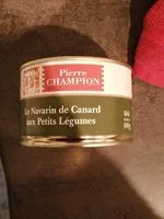 Mängden socker i Navarin de canard aux petits légumes