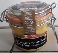 Mängden socker i Foie gras de canard entier du Sud-Ouest