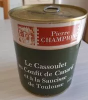 Mängden socker i Cassoulet au confit de canard