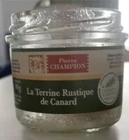 Mängden socker i Terrine rustique de canard