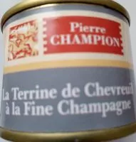 Mängden socker i Terrine de chevreuil à la fine Champagne