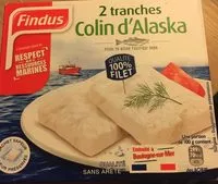 Mängden socker i 2 tranches colin d'Alaska