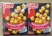 Mängden socker i Crousti' Express La Rissolée