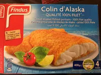 Mängden socker i Colin d'alaska qualité 100% filet