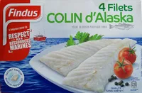 Mängden socker i Filets de Colin d'Alaska MSC