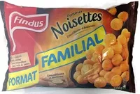Mängden socker i Pomme Noisettes (format familial)