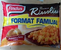 Mängden socker i Pommes Rissolées