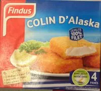 Mängden socker i Tranches panées de Colin d'Alaska MSC