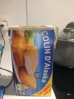 Mängden socker i Tranches panées Colin d'Alaska MSC