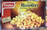 Mängden socker i Pommes rissolées