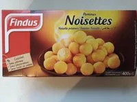 Mängden socker i Pommes Noisettes
