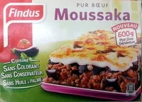 Mängden socker i Pur bœuf Moussaka