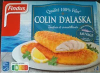 Mängden socker i Filets de Colin d'Alaska
