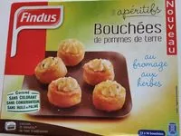 Mängden socker i Bouchées de pommes de terre