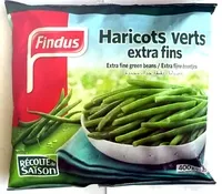 Mängden socker i Haricots verts extra fins
