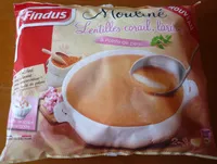 Mängden socker i Mouliné lentilles corail, lardons & pointe de persil